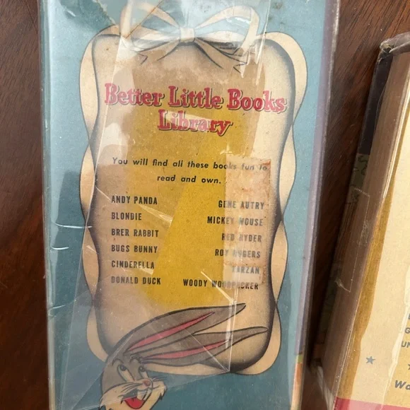 Bugs Bunny and Porky Pig Big Little book Set circa 1940 to 1950s vintage - Picture 8 of 9